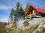 Luxueuse R�sidence En Bois Rond Yl8830 - Disraeli